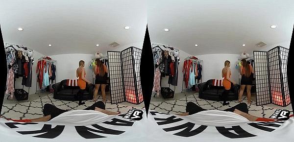  WankzVR - Gia Derza & Sydney Cole - Fitting Room Frenzy